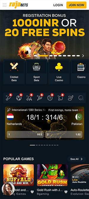Rajabets Mobile Casino App